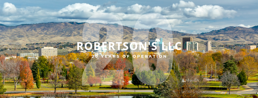 Robertson's LLC Celebrates 20 Years of Operation - Robertson's LLC